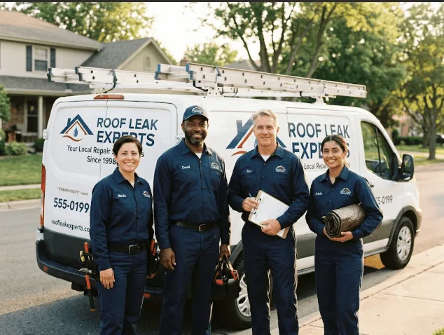 Roof Leak Repair company in Newhall, IA